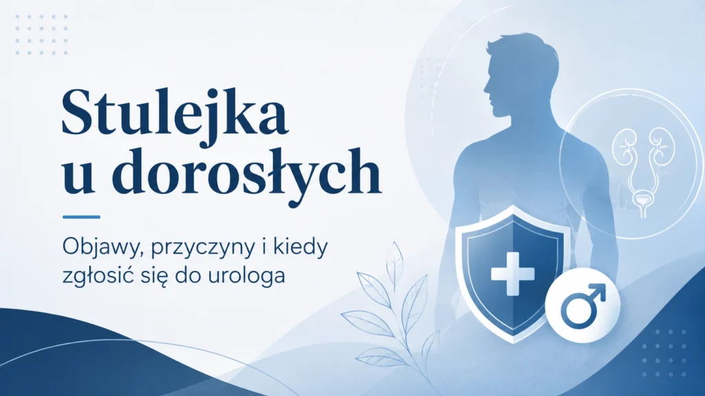 Stulejka u dorosłych – objawy, przyczyny i kiedy zgłosić się do urologa?